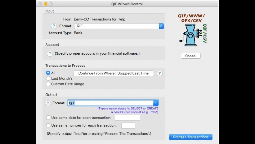 allocate credit card charges in quicken for mac